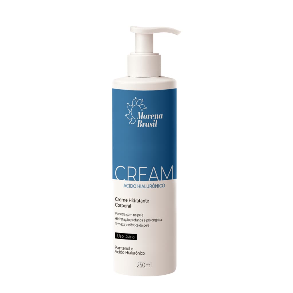 Hidratante Desodorante Corporal Ácido Hialurônico | Morena Brasil 🔅 250ml