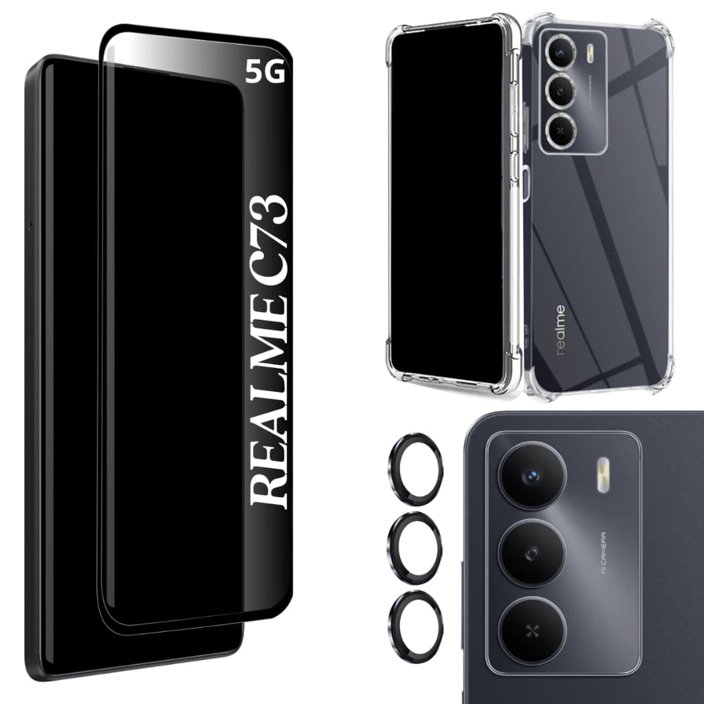Película Privacidade Fosca Para Realme C73 5G - Câmera Individual - Capa