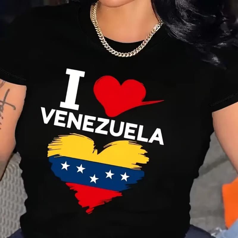 Camiseta Vintage Venezuela - Mostre Seu Amor pelo País"