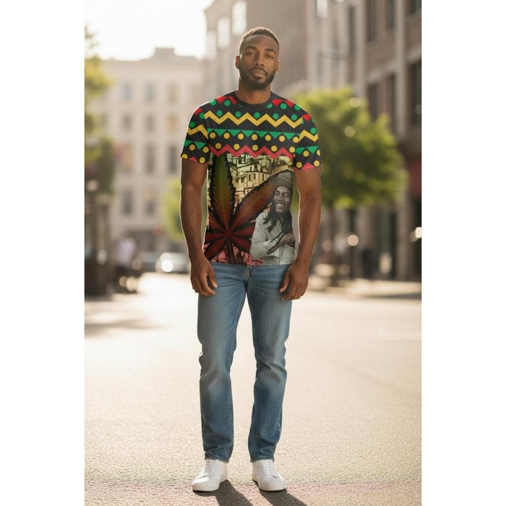 Camisa  Bob Marley  tecido dryfit