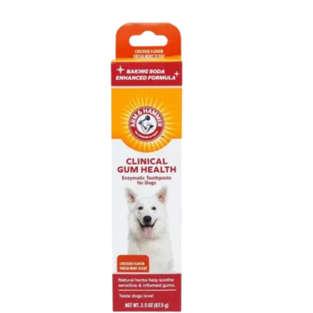 Arm & hammer clinical gum health - pasta de dentes enzimática para cães com aroma de hortelã fresca