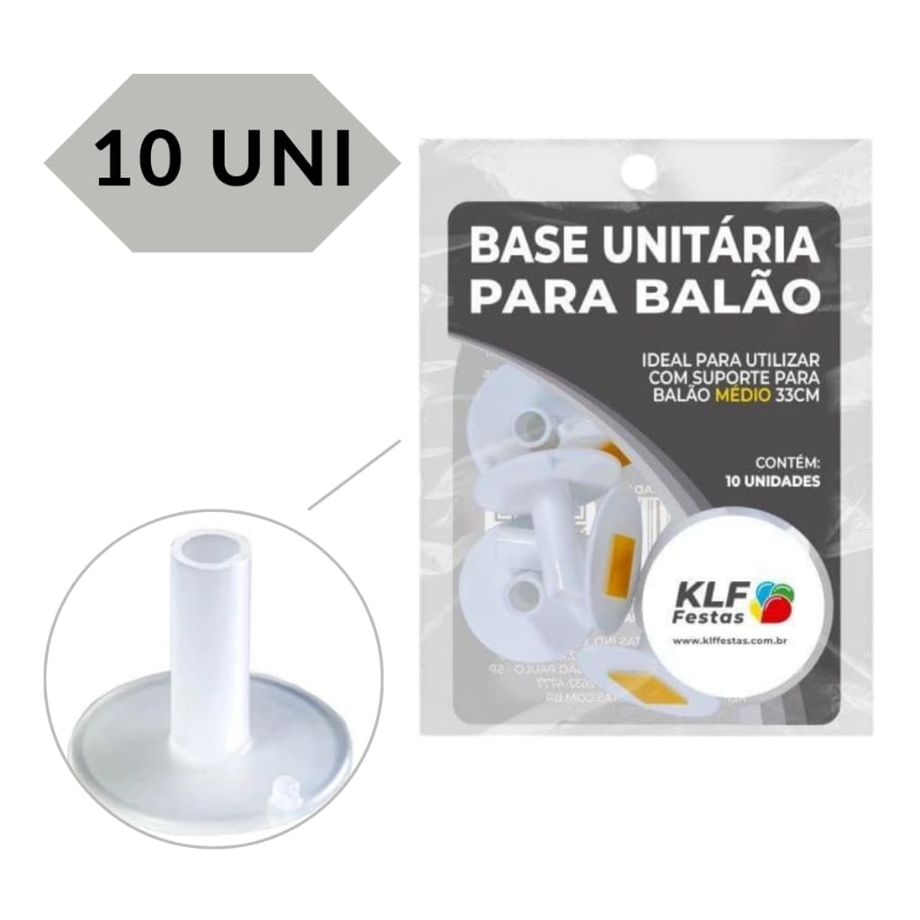 Base Para Vareta Média de 33cm Transparente Boa Fixação Decoração Suporte Varetas Centro de Mesa
