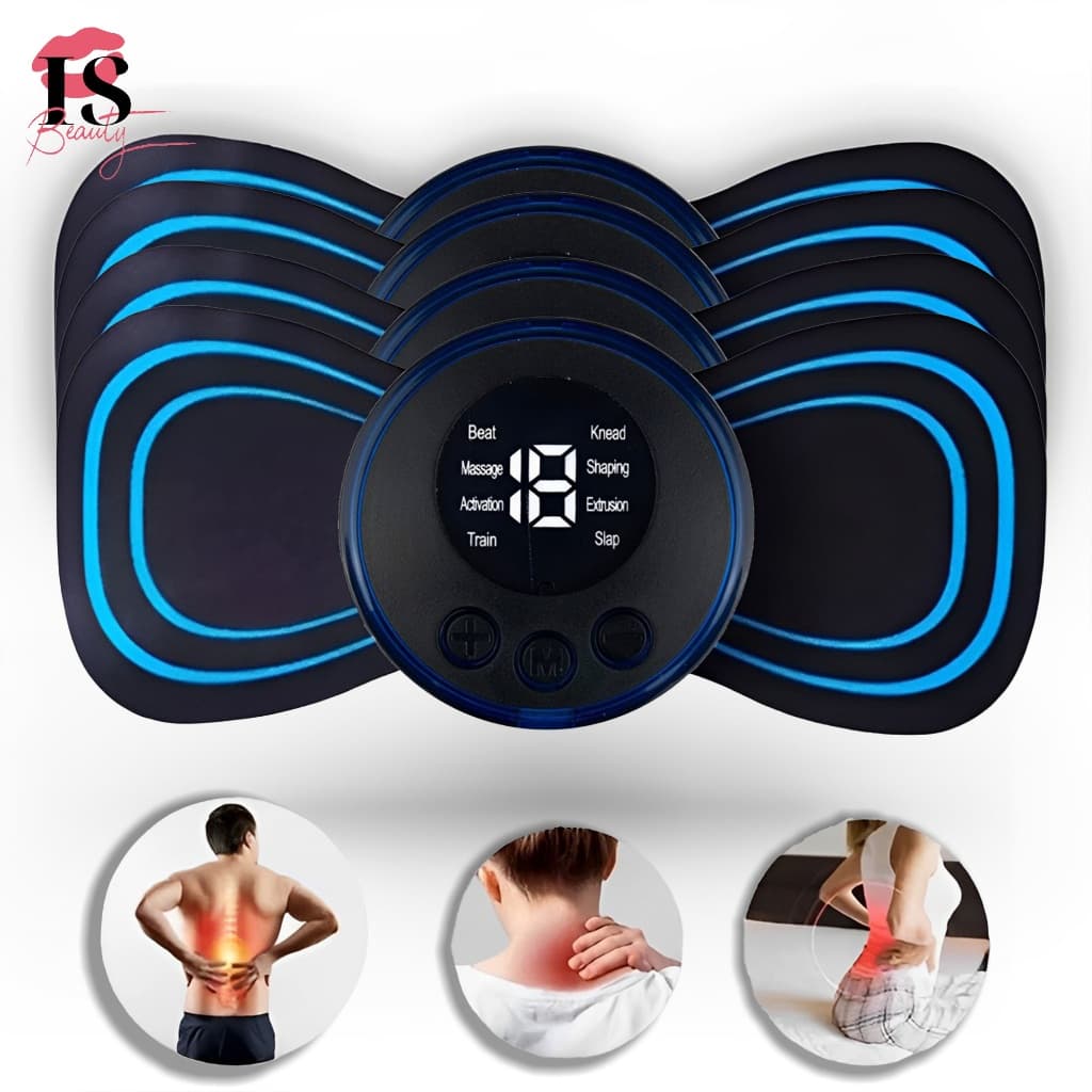 Massageador Elétrico EMS Portátil Recarregável