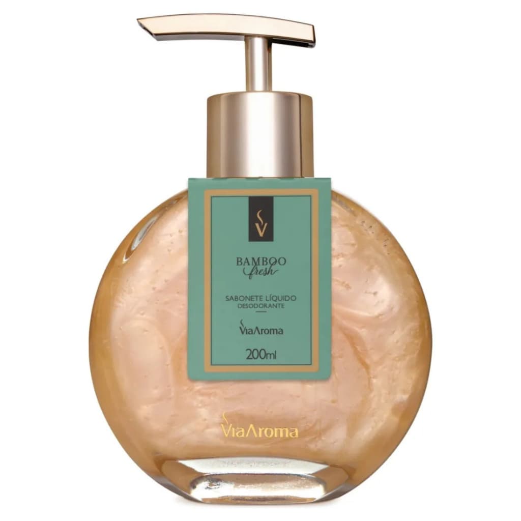 Sabonete Líquido Desodorante Bamboo Via Aroma - 200ml