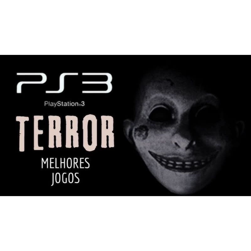 Coleção de jogos de terror para Ps3 (10 jogos).