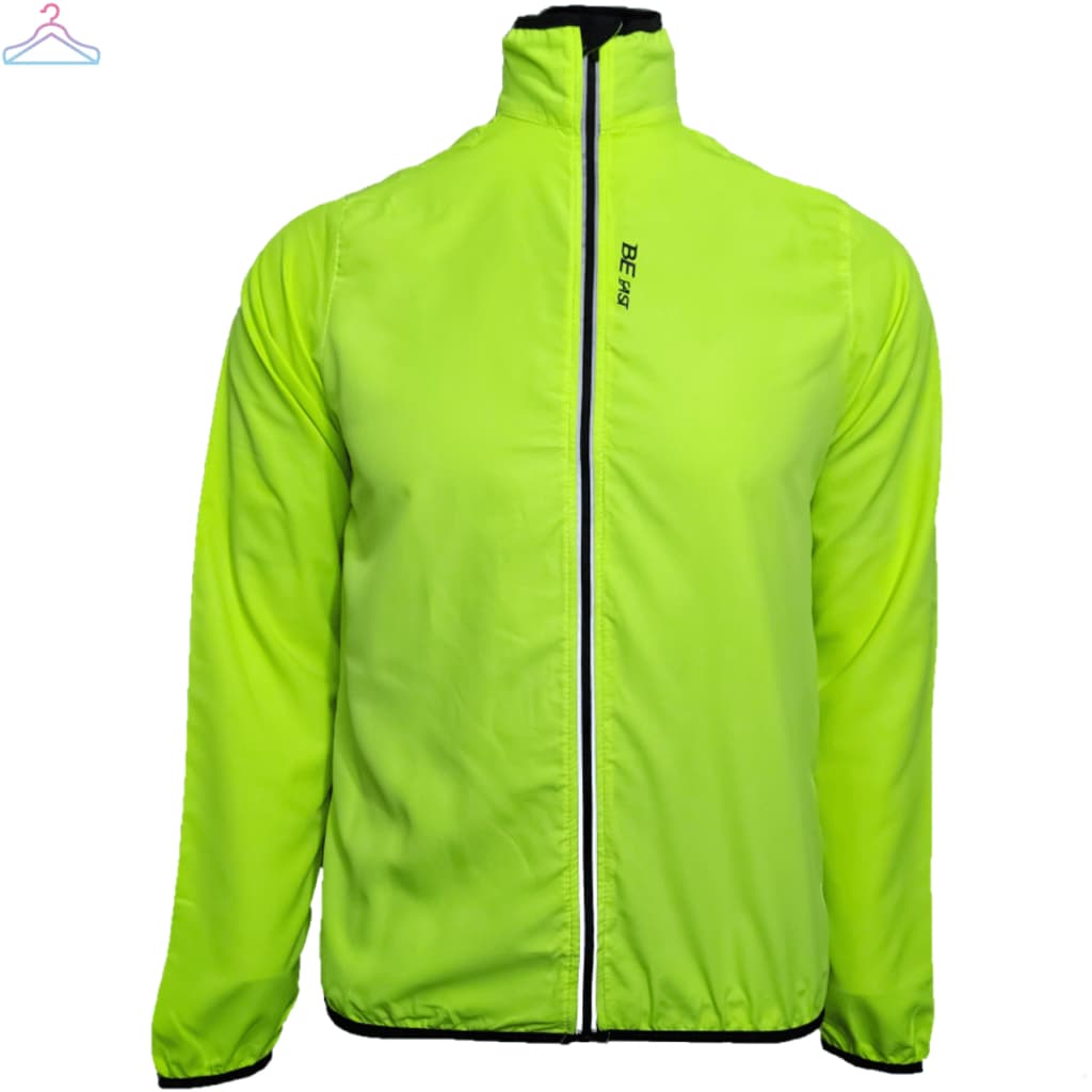 Jaqueta Corta Vento Ciclismo Ultra Light Amarelo Neon
