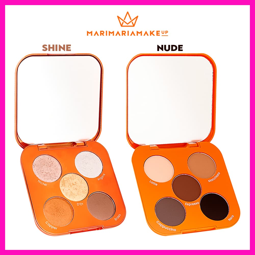 Mari Maria Paleta de Sombras 6g (O brilho que transforma qualquer look.)