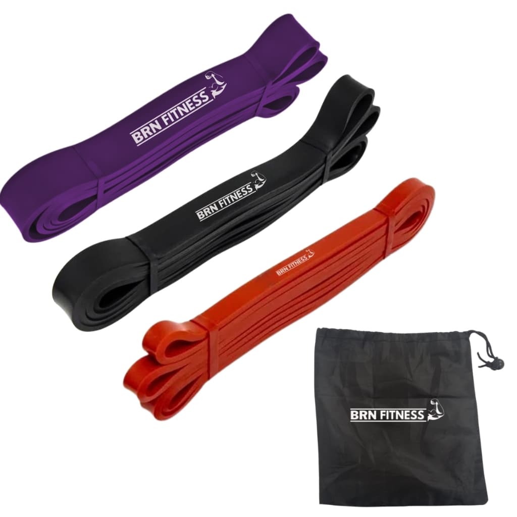 Kit Elastico Superband Intensidade Leve/Moderado/Pesado Crossfit Treinamento Funcional Exercicio