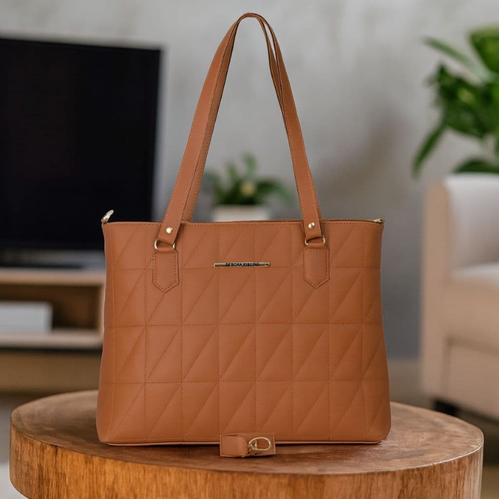 Bolsa Feminina Grande Sacola Tiracolo Alça Transversal de Ombro Espaçosa Faculdade Qualidade Premium