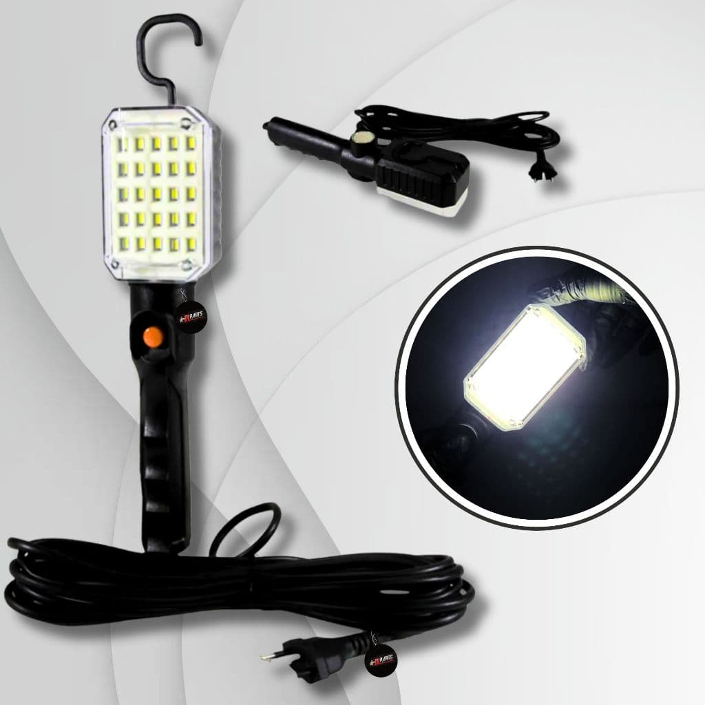 SHOCKlight - Pendente de LED Automotivo Cordão de Luz Mecânico Led Cabo Tomada 110/220v