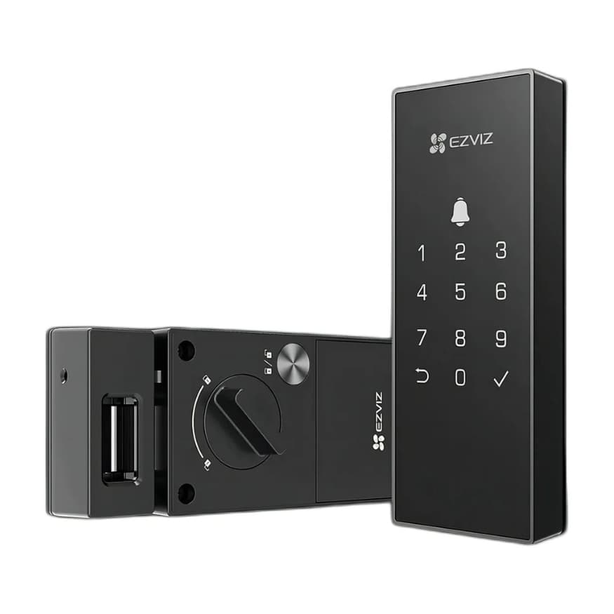 Fechadura Inteligente Sobrepor DL03 com Senha Wi-fi Alexa ou Google Assistente EZVIZ - Cores