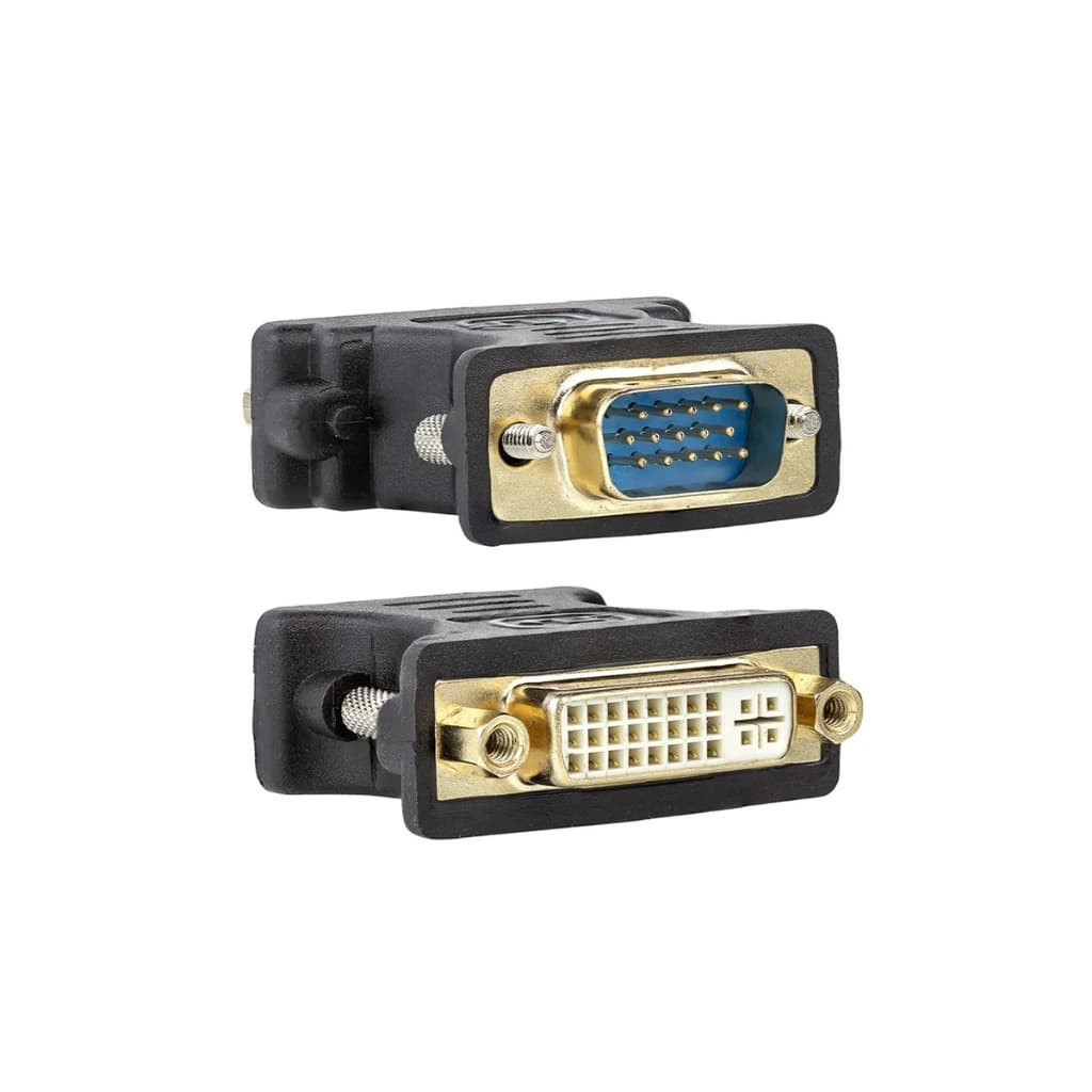 ADAPTADOR VGA MACHO X DVI FÊMEA