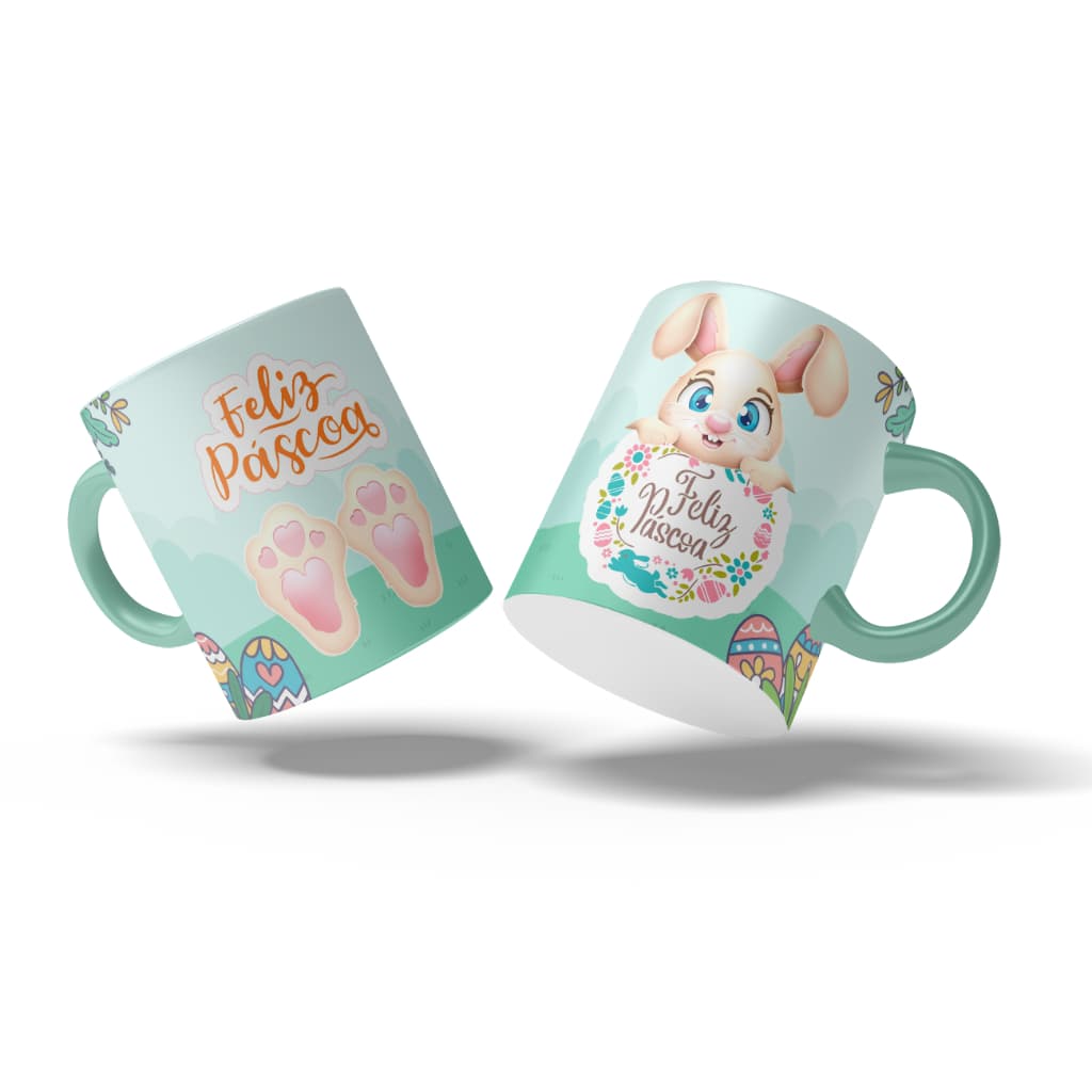 Caneca personalizada Páscoa / Chocolate (Parte 1)