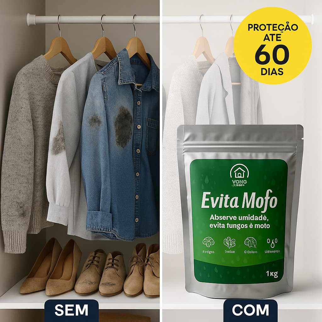 Evita Mofo Antimofo em bolinhas 1kg Evita Mofo Vòng Home para guarda-roupas armarios ambientes umidos
