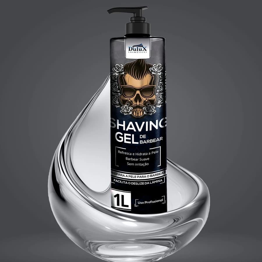 Shaving Gel Dulux 1kg Profissional Envio Imediato Barbeiro