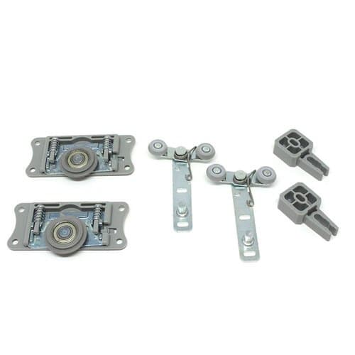 Sistema Porta Correr Rometal RO-47 Kit Para 01 Porta 60kg Com Mola E Guia 4025 Original