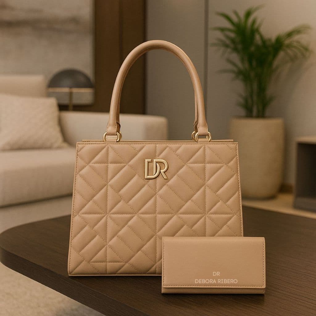 Bolsa Feminina Tiracolo Média Alça Transversal De Mão Elegante Casual Festa + Carteira