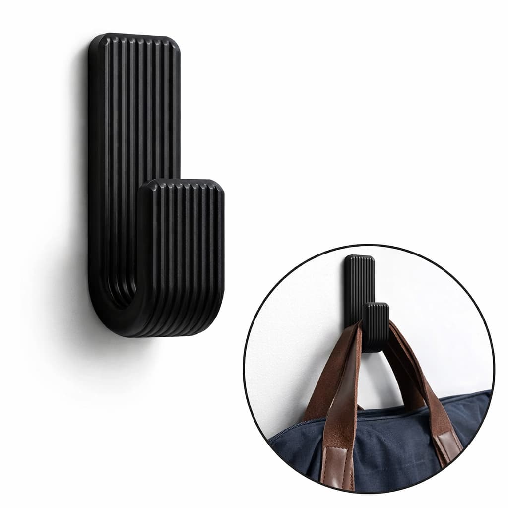 Gancho Suporte Resistente Com Fita Dupla Face Para Toalhas Roupas Acessórios