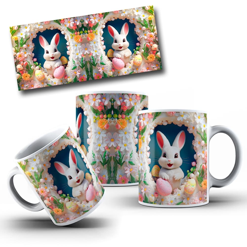 Caneca personalizada Páscoa / Chocolate (Parte 3)