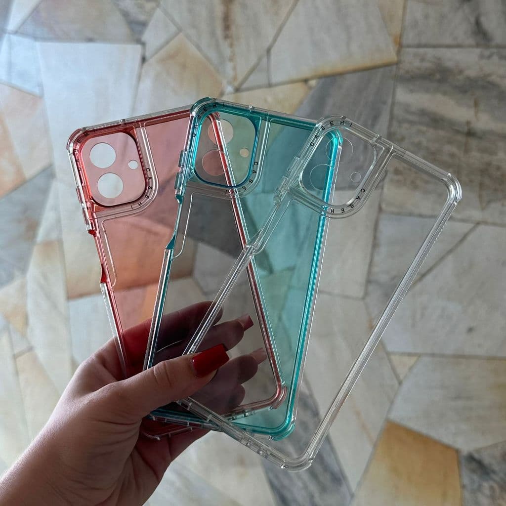 Capa ou Kit Capa + Pelicula 3D Space 3 PREMIUM Colorida Pra Samsung Galaxy A07 Acrilico