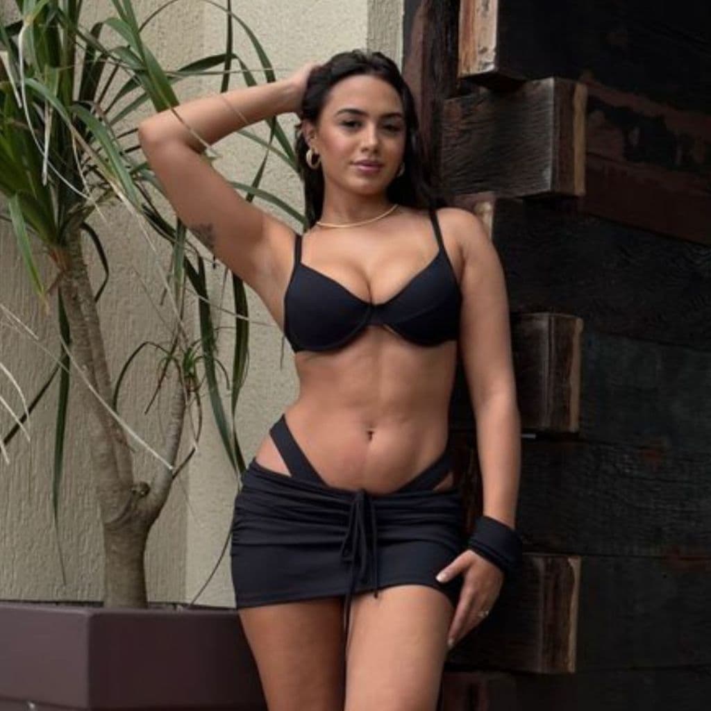 Kit Saia + Top Meia Taça + Calcinha Asa Delta Ibiza