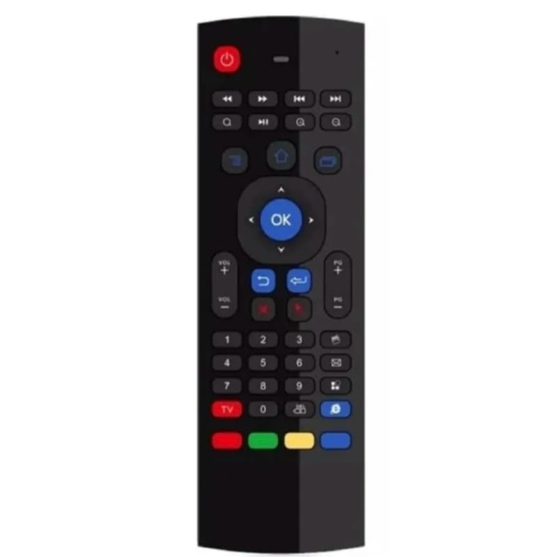 Controle AirMouse 2.4Ghz Com Bluetooth, Sensor e Teclado
