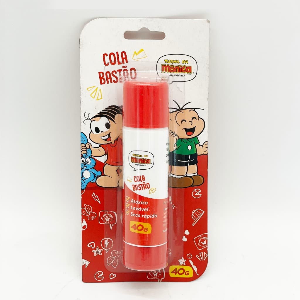 🧼📎 Cola Bastão 40g LYKE – Turma da Mônica