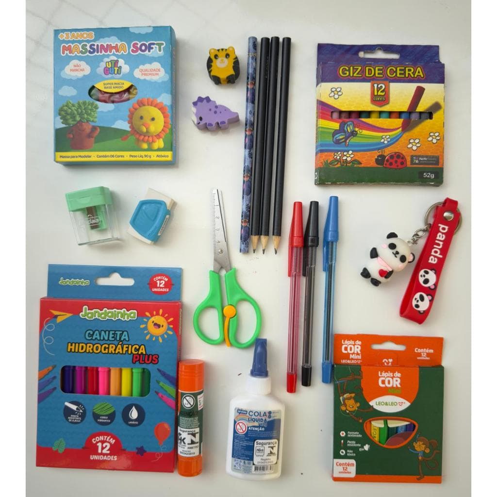 Kit Escolar Copia e cola infantil