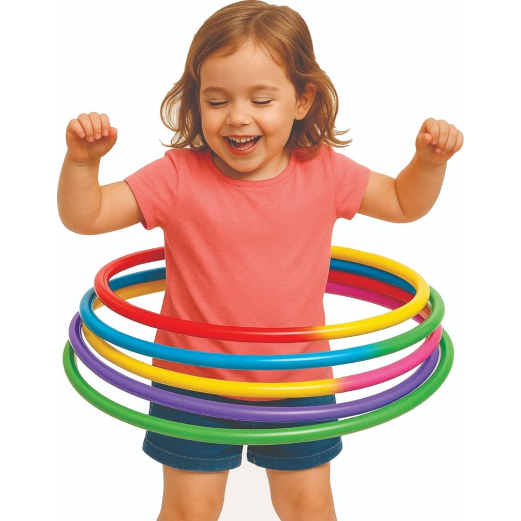 15 Bambolê Arco 42cm Para Criança Pequena Brinquedo Recreação Barato
