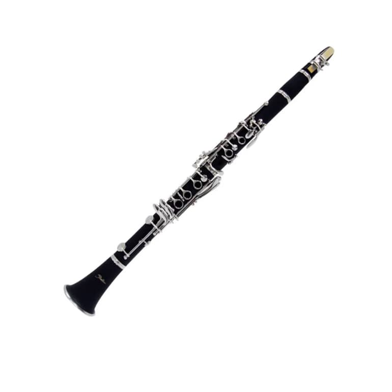 Clarinete Shelter Bb Sib 17 Chaves Abs Profissional Com Case