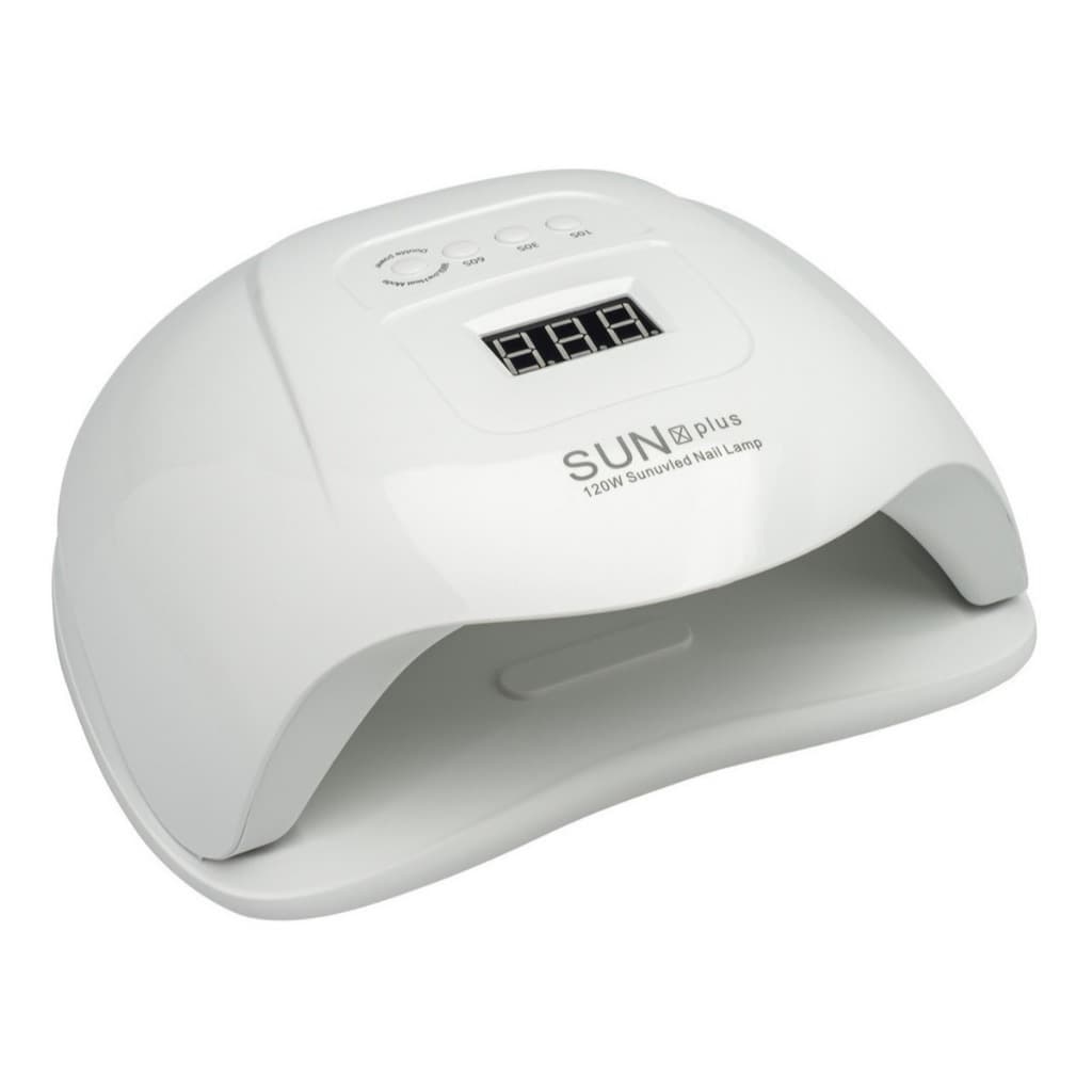 Cabine Sun X Plus 120W Secagem Rápida LED UV Gel Branco 127/220V Eficiente Facilta Atendimento