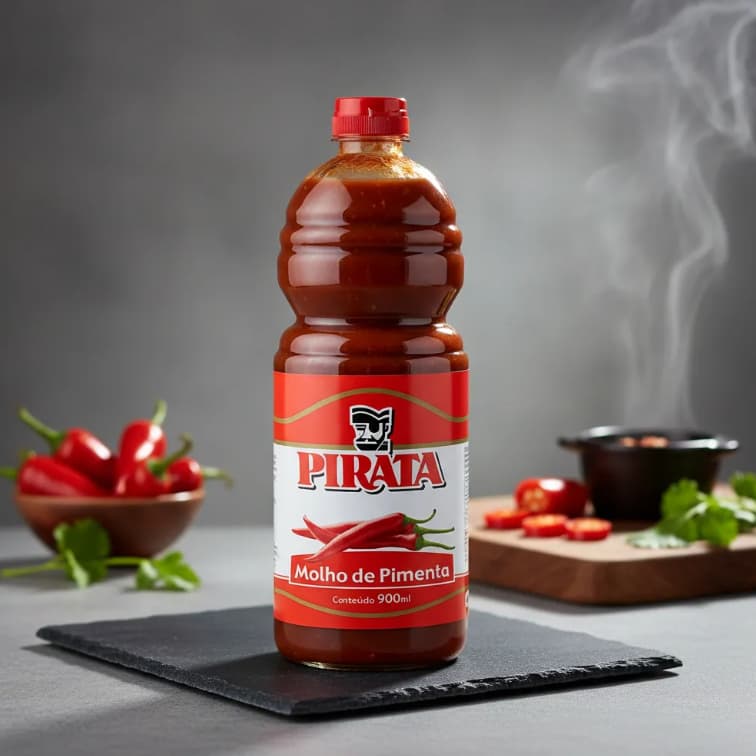 Molho de Pimenta Pirata 900 ML
