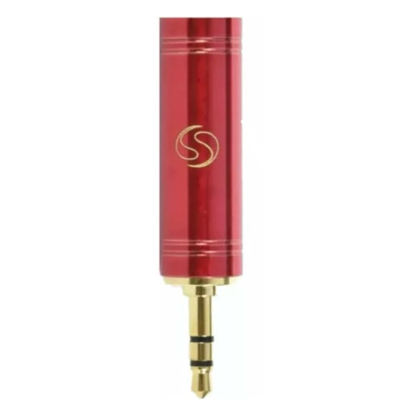 Adaptador de Pino P10 p/ P2 Niquelado Vermelho Santo Ângelo