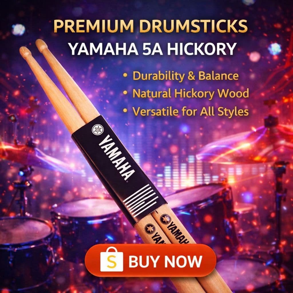 Baquetas Yamaha 5A Hickory