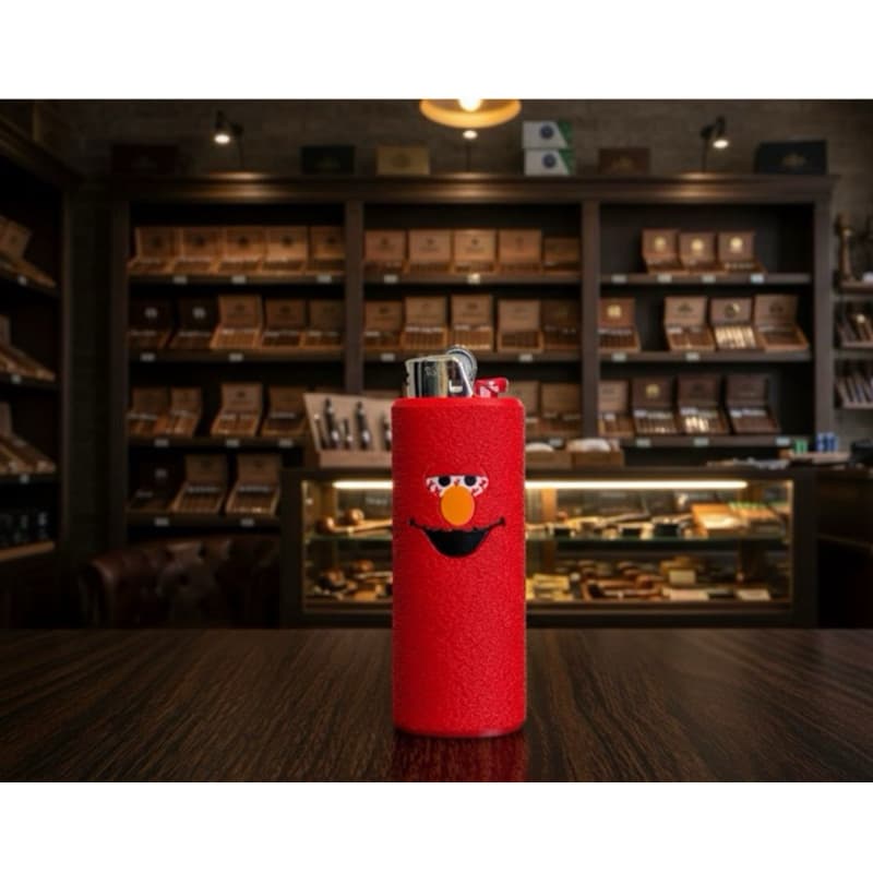 Capinha Case Personalisada Elmo Vila Sésamo para Isqueiro BIC Max