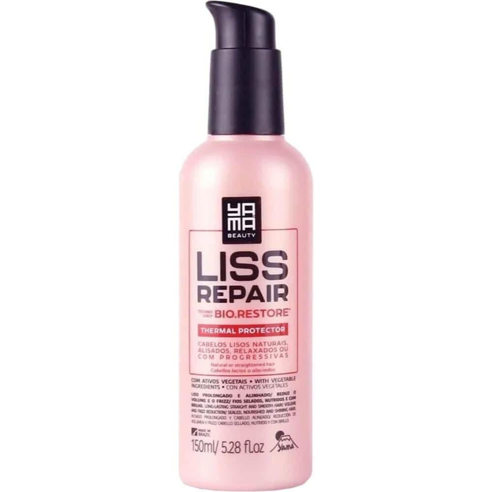 Yamá Liss Repair Protetor Térmico Antivolume Antifrizz 150ml – Brilho, Proteção e Cabelos Alinhados