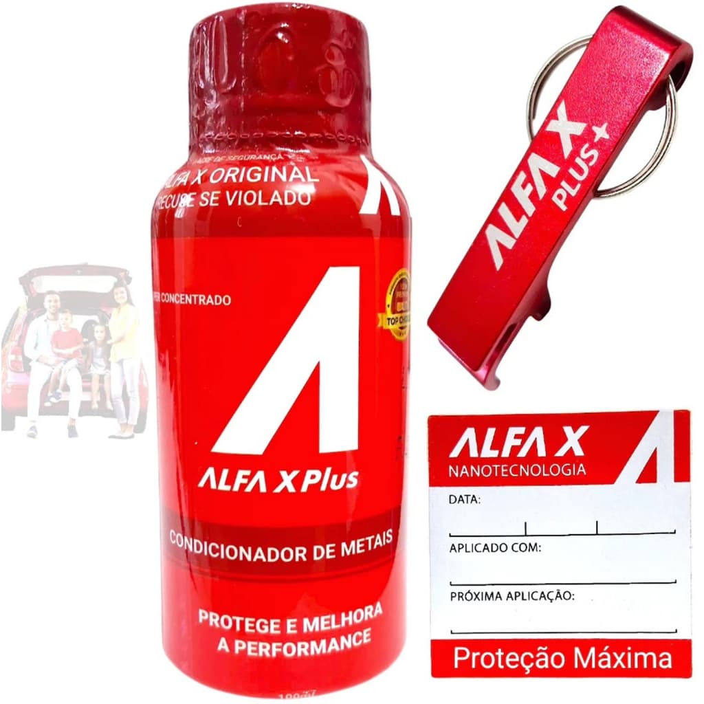 Alfa X Plus+  Condicionador de Metais Inovador Supera Militec 1 (Distribuidor)
