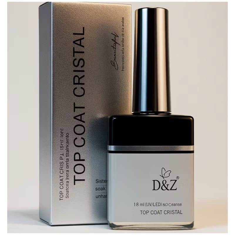 Top Coat Cristal Extra Fino D&Z Anti Risco 18ml