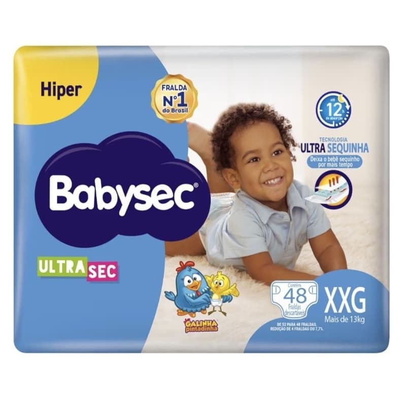 FRALDA BABYSEC HIPER XXG C/48