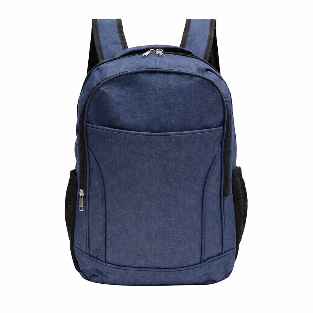 Mochila Bolsa Reforçada Escola Notebook Trabalho Passeio Cor Preto Desenho do tecido Liso