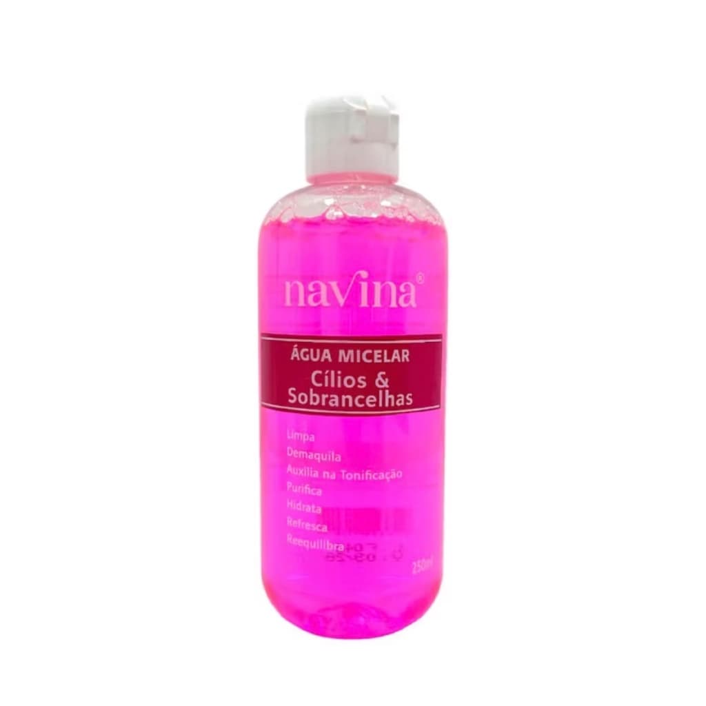 ￼Água Micelar Cílios e Sobrancelhas - Navina 250ml