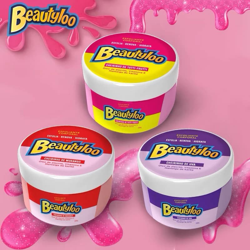 Esfoliante Corporal Beautyloo Potão 340gr - Face beautiful
