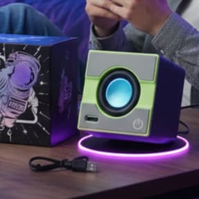 Mini Caixa de Som Bluetooth Portátil Estéril Potente