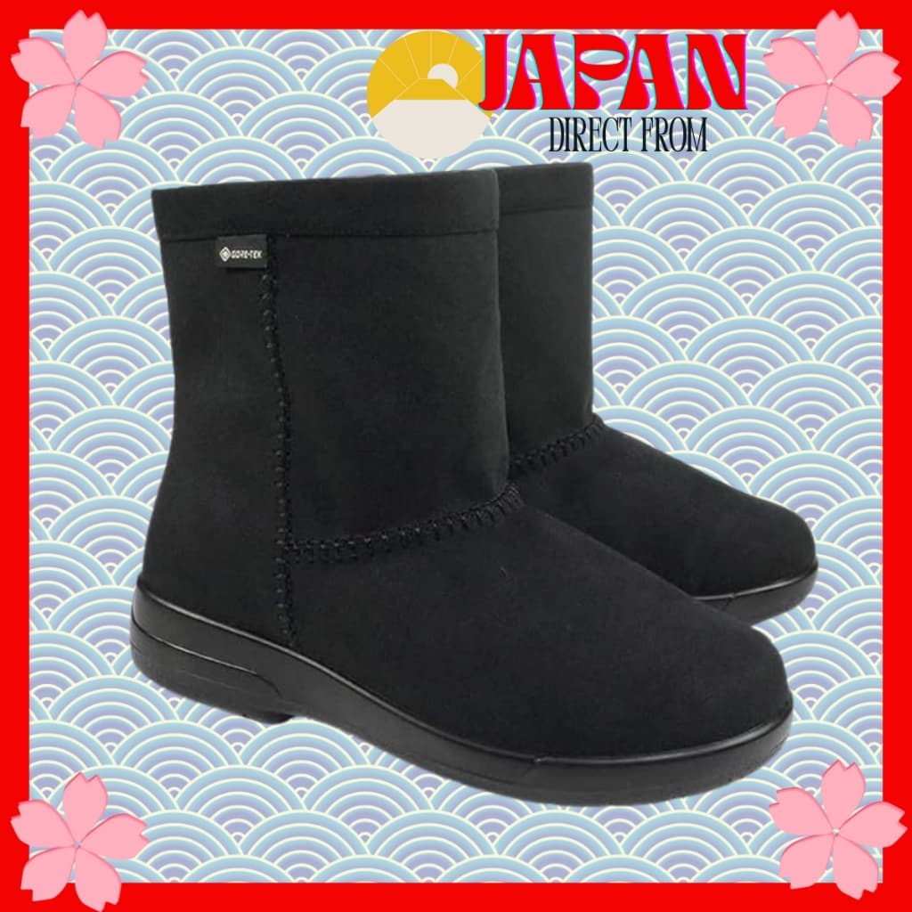 ASAHI TOP DRY Botas Femininas de Inverno Impermeáveis  GORE-TEX | Forro Quente em Boa | Largura 3E | Botas de Neve | TDY