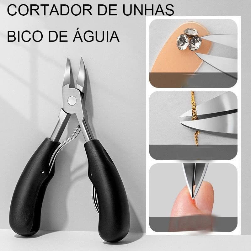 Alicate De Unha Corte Profissional Unhas Manicure Pedicure