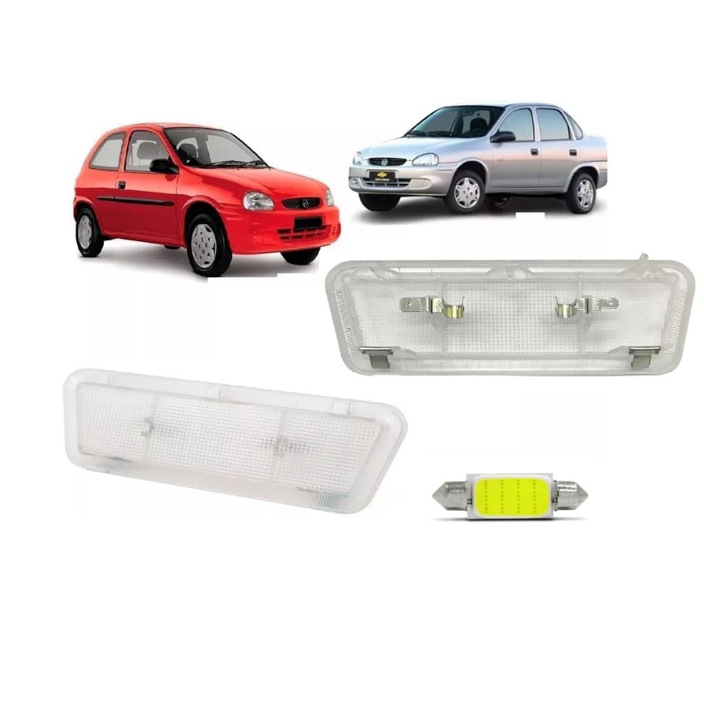 Lanterna Luz de Teto + LED Chevrolet Vectra Astra Corsa Montana Classic Corsa Sedan