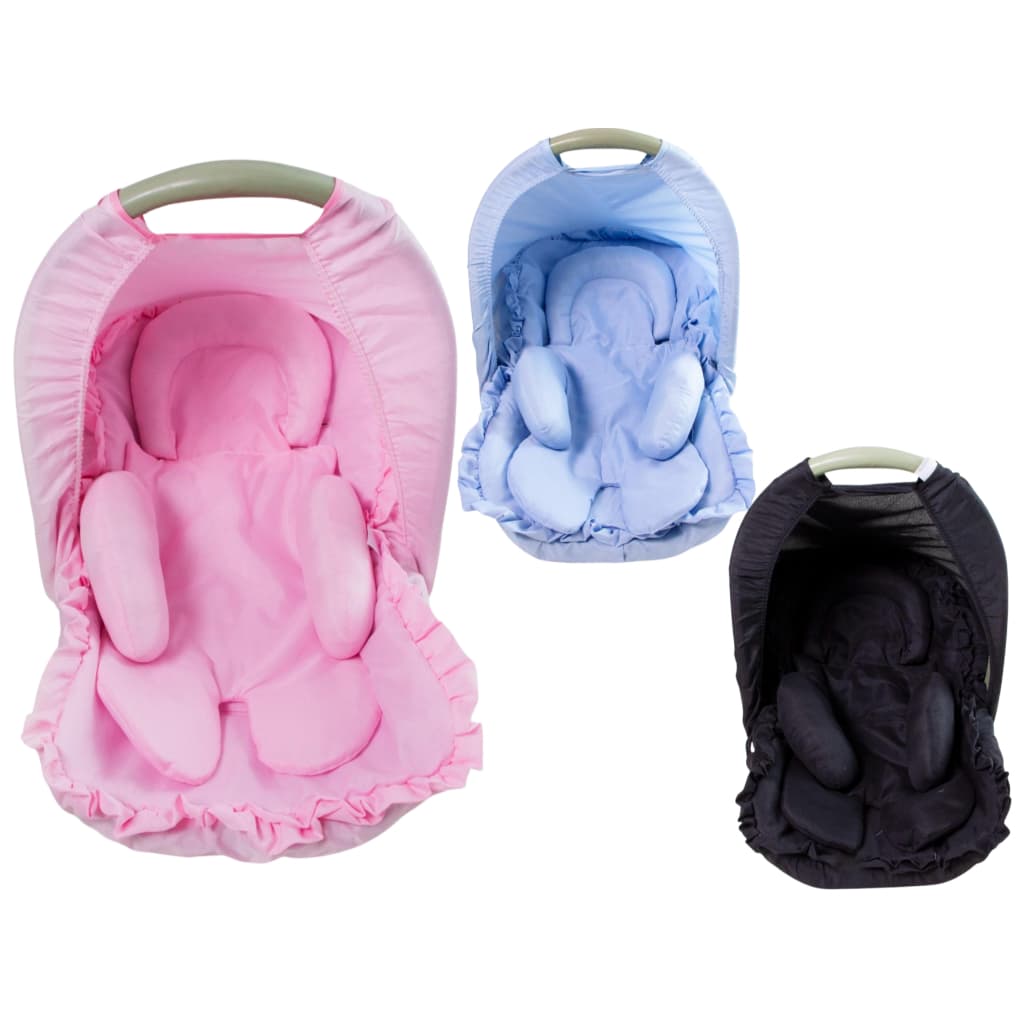 Capa De Bebê Conforto C/ Capuz + Redutor Corpo Menino Menina