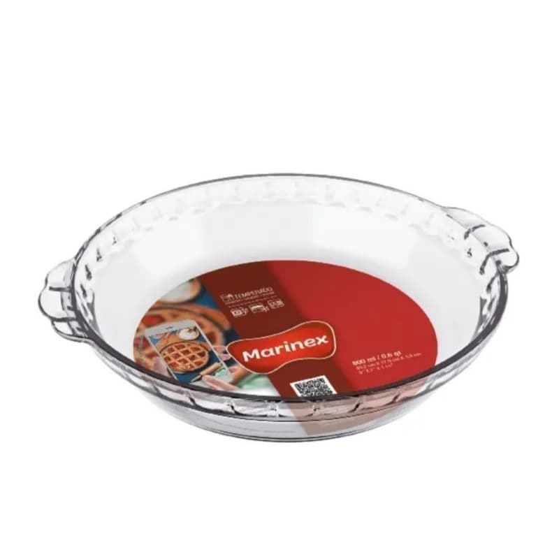 Refratário Marinex 1,6 l travessa de vidro