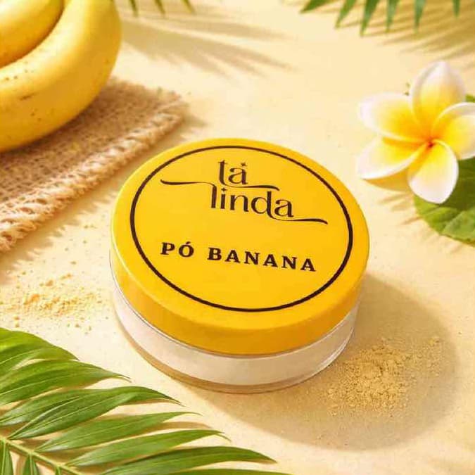 Finalizador Facial Banana  - Textura Leve e Fixação Impecável