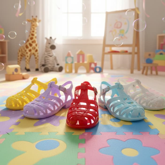 Sandália Melissinha Infantil Menina Cores Diversas Passeio